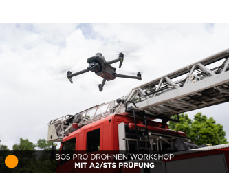 BOS PRO Drohnen Workshop mit A2/STS Prüfung