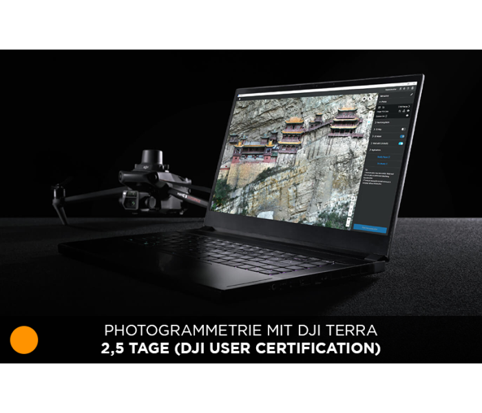Photogrammetrie mit DJI Terra 2,5 tage (DJI User Certification)