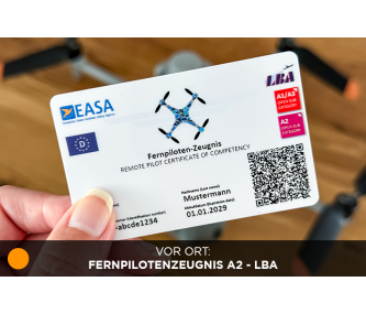 ON-SITE: Remote pilot certificate A2 - LBA (EU drone license)