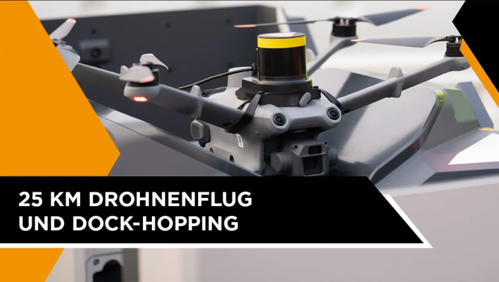 Der längste automatische Drohnenflug in Europa – DJI Dock!