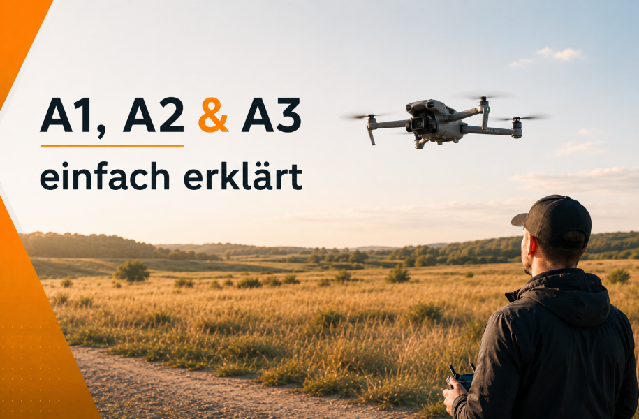 Welche Drohnen darf ich mit A1/A3 fliegen und wann lohnt sich der A2 Drohnenführerschein?