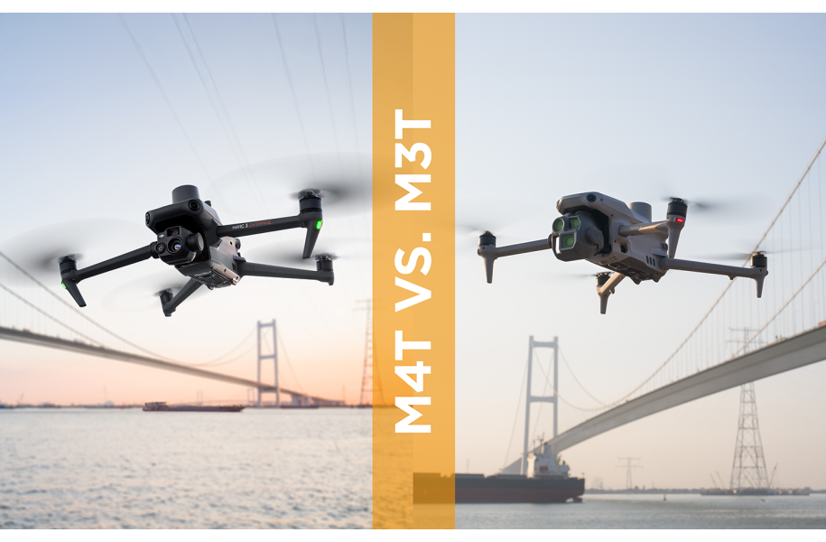 DJI Matrice 4T vs. DJI Mavic 3T: Welches Modell passt zu Ihrem professionellen Einsatz?