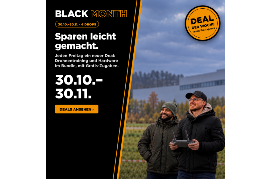 Welche Drohnenlizenz brauchen Sie? Und wie Sie im Black Month dabei sparen Welche Drohnenlizenz brauchen Sie? Und wie Sie im Black Month dabei sparen