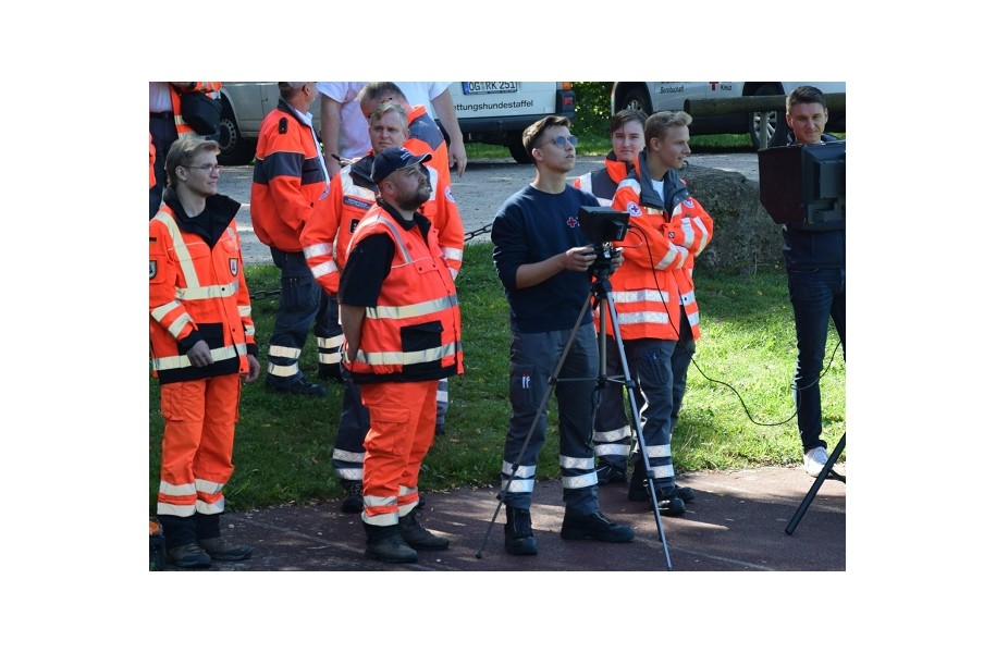 Drohnen-Vorführung und Einweisung für einen DRK Verband aus dem Kreis Schwarzwald