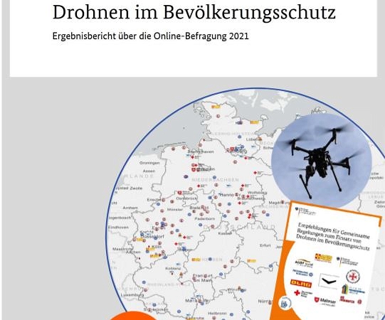 Drohnen im Bevölkerungsschutz - Ergebnisbericht zur Online-Befragung 2021